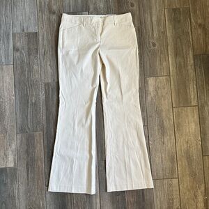 NWT | EXPRESS | Editor Flare Dress Pant - Cream - sz 8